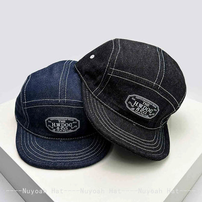 New Men Women American Retro Solid Letter Baseball Hats