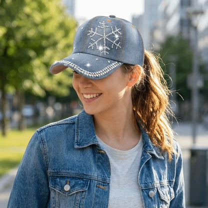 Fashion Washed Denim Baseball Cap