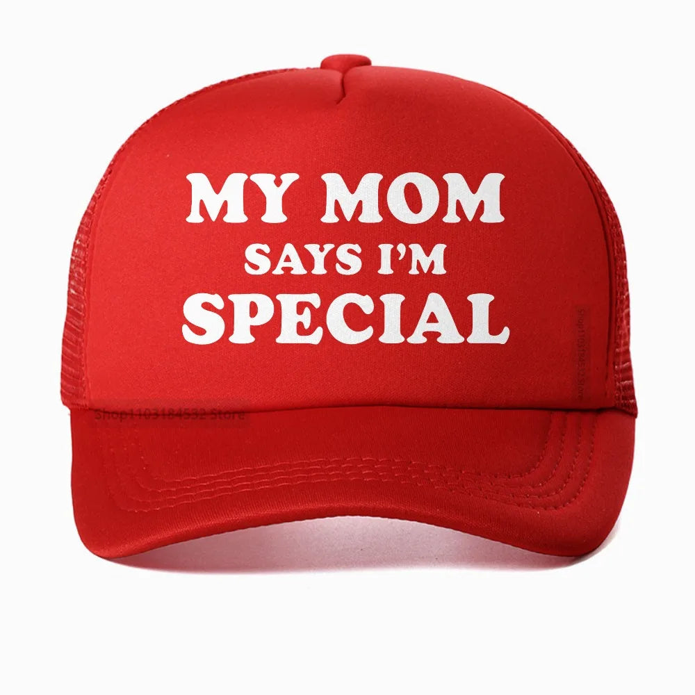 My Mom Says I'm Special Mesh Baseball Cap