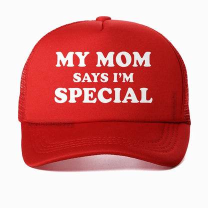 My Mom Says I'm Special Mesh Baseball Cap
