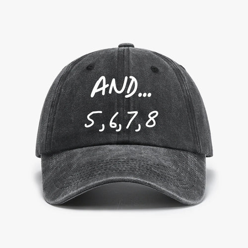 Vintage Men Women Washed Baseball Cap