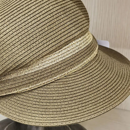 UV Protection Straw Cap Women Sun Hat Brim Visor Hat