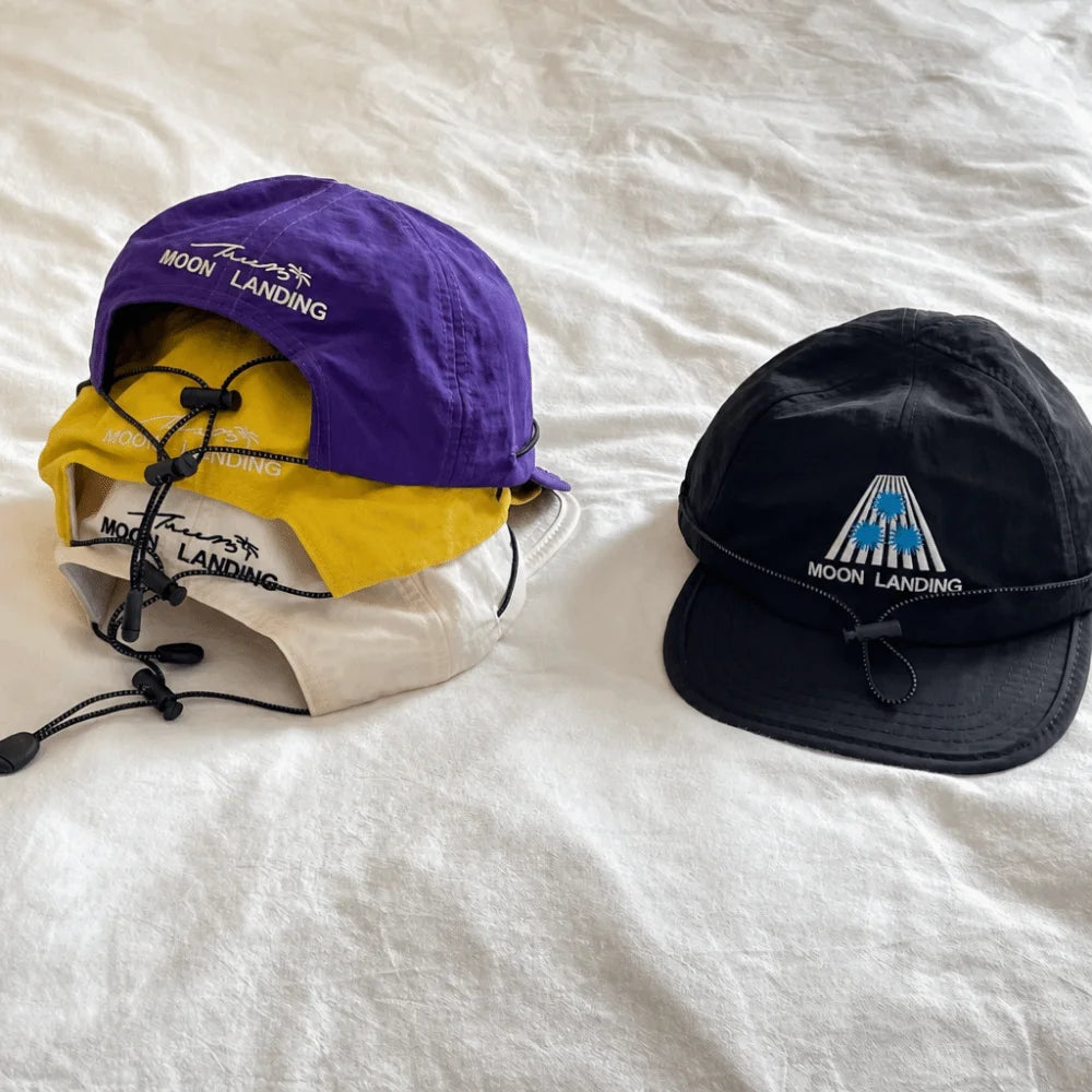 Quick Drying Short Brim Baseball Cap Sun Protection Foldable Sun Hat Outdoor