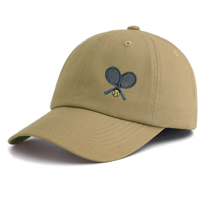 1pc Tennis Print  Baseball Cap for Adults