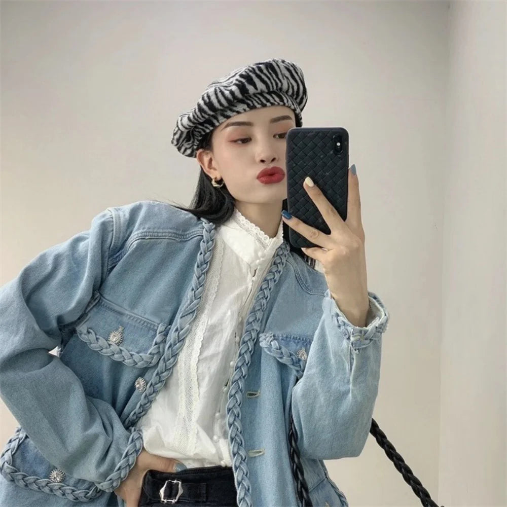 High Quality Retro Beret Plush Windproof Painter Hat