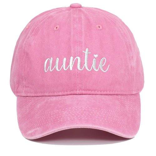Fashion Washed Cotton Uncle Auntie Matching Caps