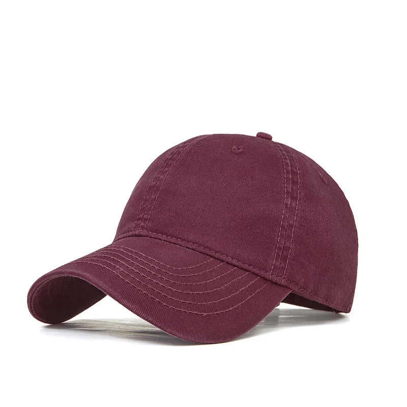 High Quality Soft Cotton Blank Golf Hat Ladies Solid Color Sun Cap