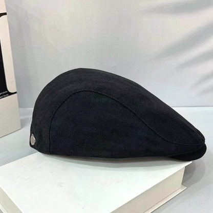 Retro British Newsboy Cap Unisex Vintage Beret Hat