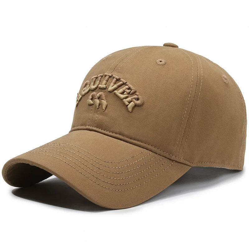 New Spring Two-Tone 3D Embroidered Baseball Cap