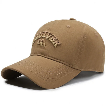 New Spring Two-Tone 3D Embroidered Baseball Cap