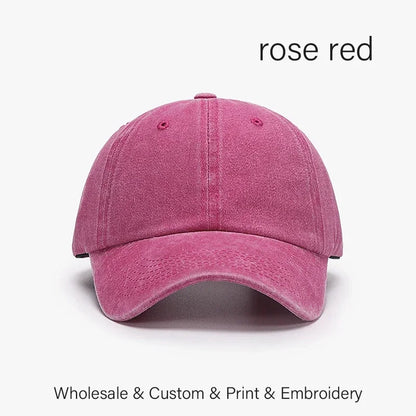 Men And Women DIY Design Letter Embroidery Hat