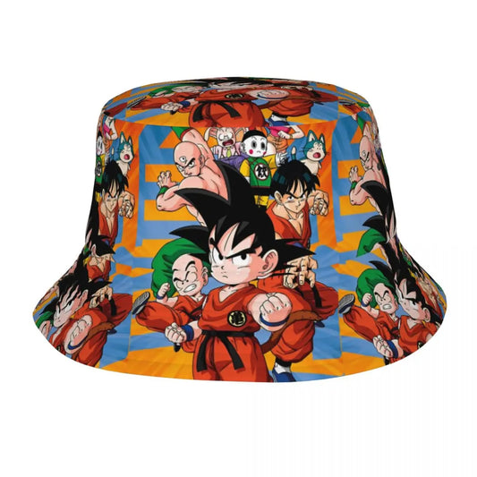 Dragon Ball Z Bucket Hat Spring Picnic Headwear Accessories Cartoon Anime Fisherman Hats