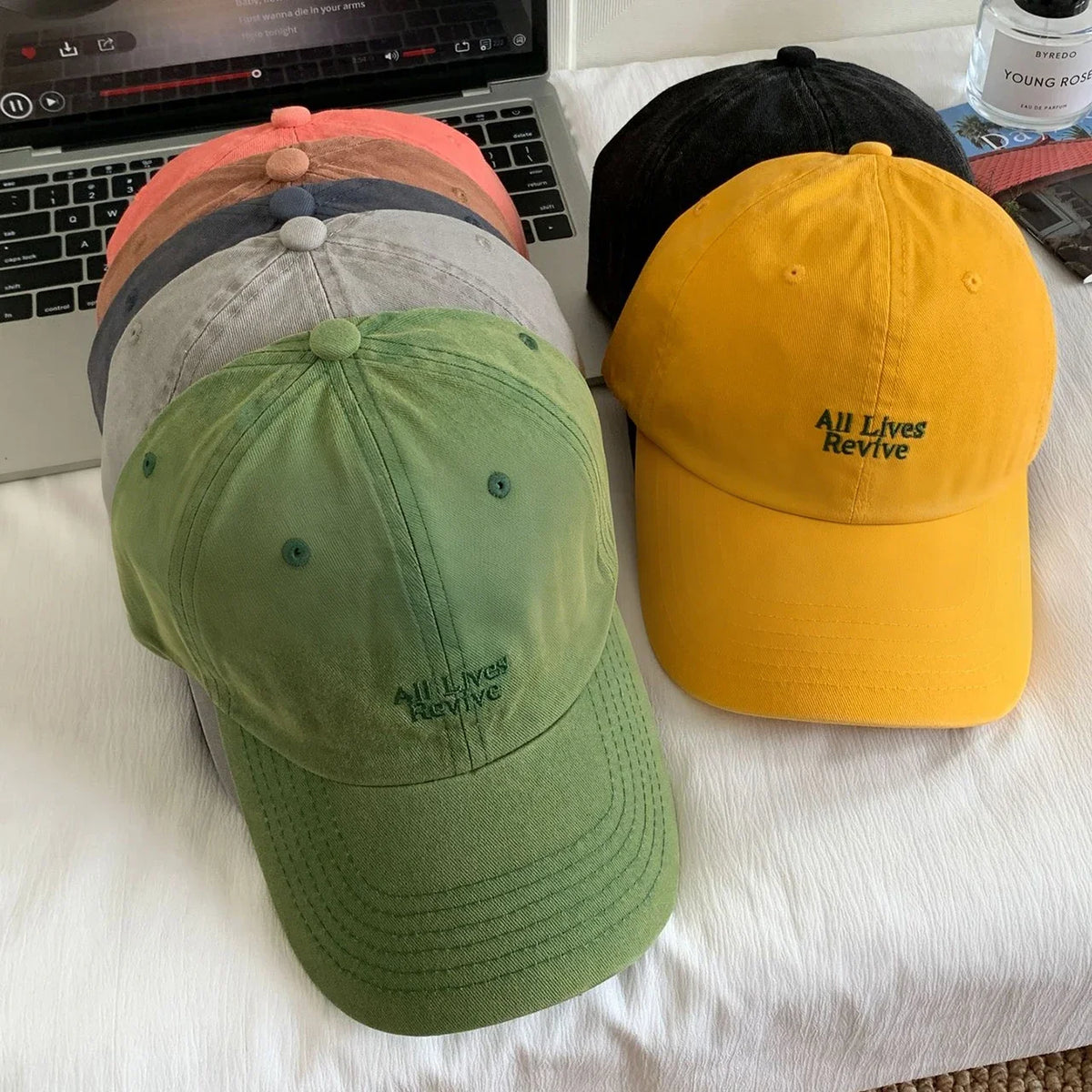 Solid Color Letter Baseball Hat For Women Embroidery Adjustable Sun Hat Girl Outdoor Causal Duck Cap