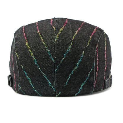 Men Women All Season Cotton Ivy Flat Cap Male Female Adjustable