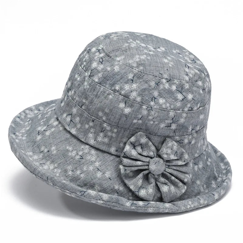 Panama Women's Bucket Basin Fisherman Hat
