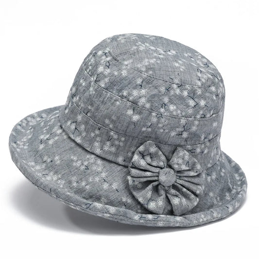 Panama Women's Bucket Basin Fisherman Hat