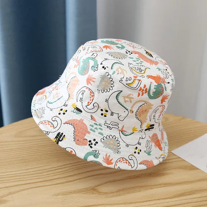 2-4 Years Summer Baby Hat Kids Cotton UV Protection Sun Cap Children
