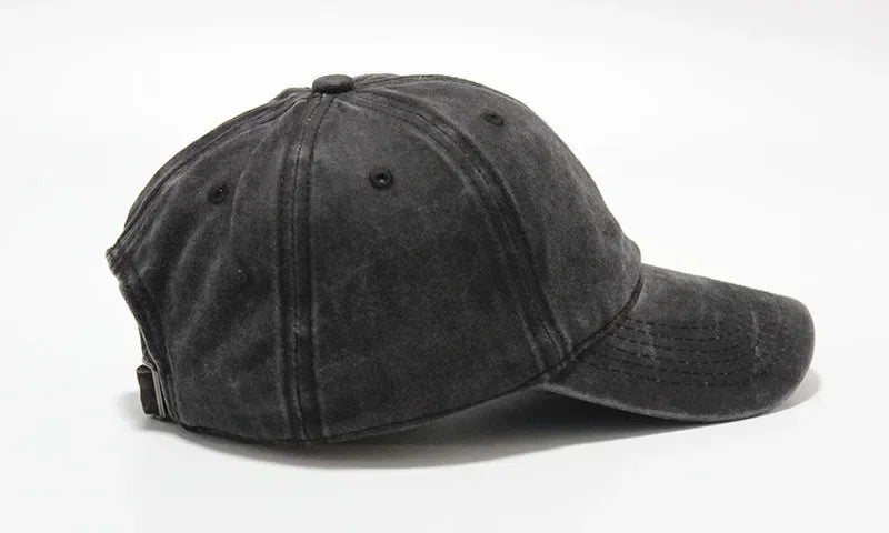 Baseball Cap Washed Daddy Hat Outdoor Cap Sand Washed Old Cowboy Hat Soft Top Sun Hat Embroidery