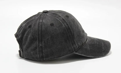 Baseball Cap Washed Daddy Hat Outdoor Cap Sand Washed Old Cowboy Hat Soft Top Sun Hat Embroidery