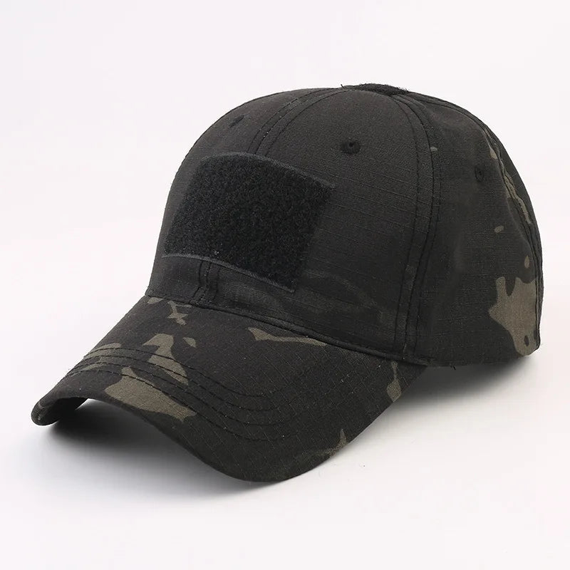 Men Camouflage Baseball Cap Camo Hat Camouflage Outdoor Sports Cap Camo Tactical Cap