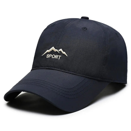 Unisex Mountain Embroidery Baseball Caps for Men and Women