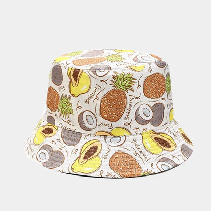 Creative Fruit Pattern Bucket Hat Men's And Women's