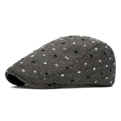 Four Seasons Cotton Print Newsboy Caps