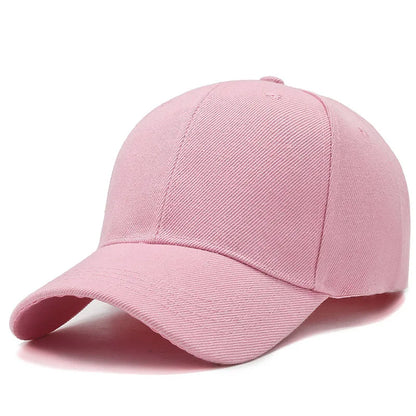 Unisex Cap Casual Plain Baseball Cap Adjustable Snapback Hats Hip Hop Cap Street Dad Hat