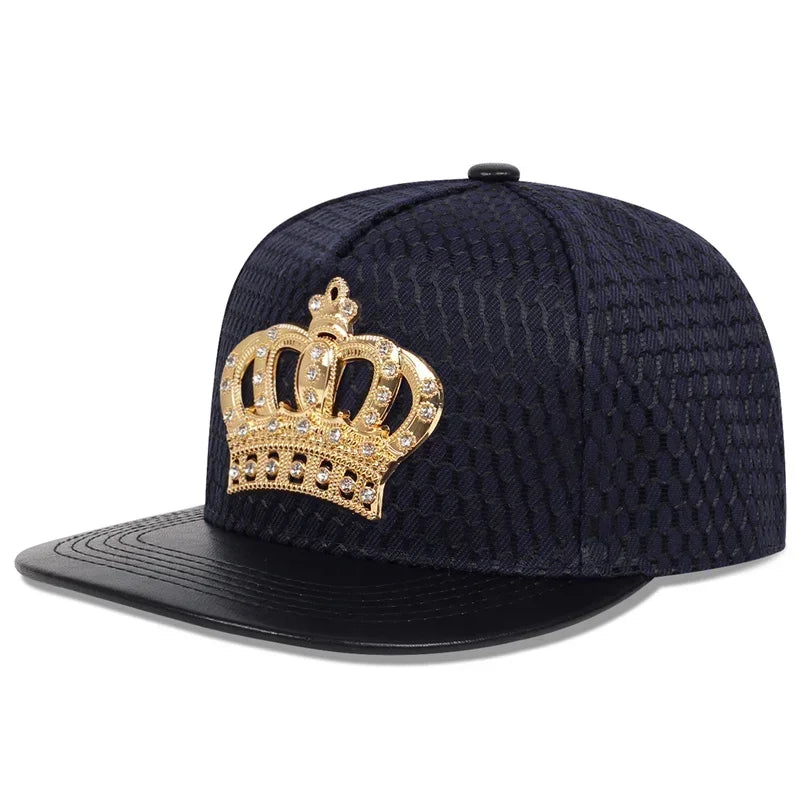 Unisex Crown Label Hip-Hop Hats Spring Autumn