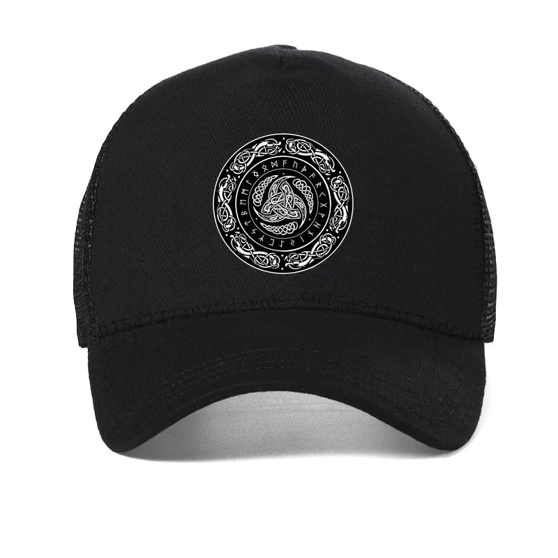Vikings Ragnar Lothbrok Skullies Baseball Cap