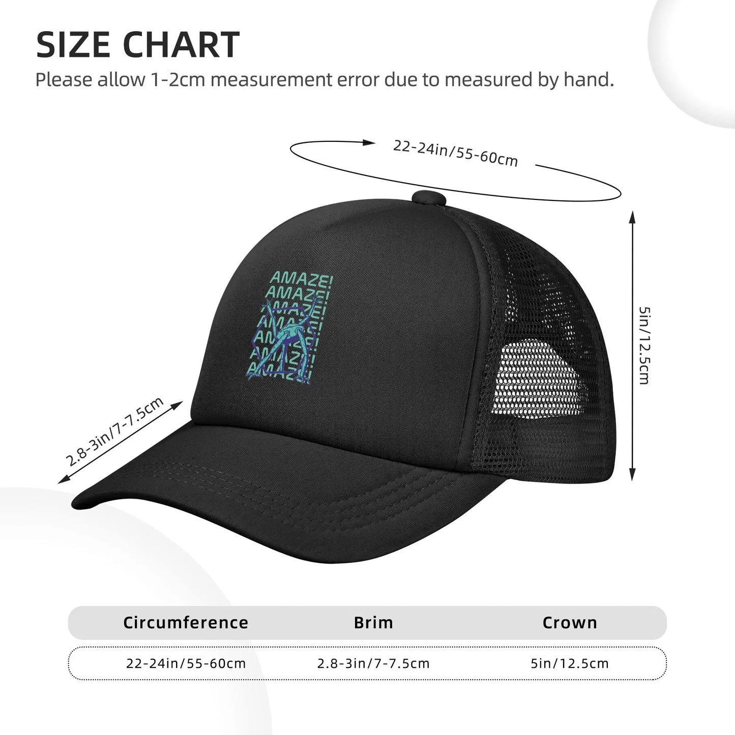 Unisex Rockys Amaze Project Hail Mary Caps Sport Mesh Baseball Caps
