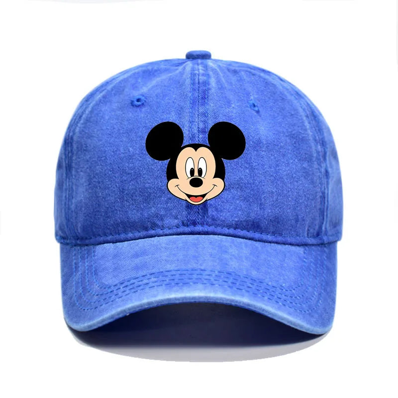 Unisex Mickey Mouse Print Kawaii Baseball Cap Wear Men Women Caps