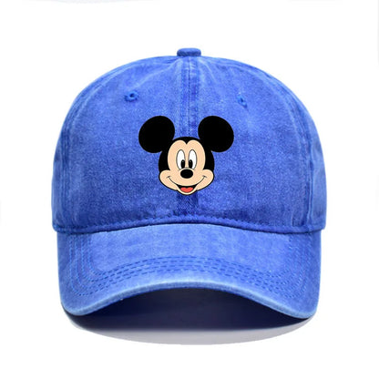 Unisex Mickey Mouse Print Kawaii Baseball Cap Wear Men Women Caps