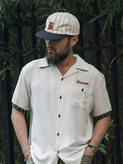 Rugged Bronson Vintage Dad Hat 40s Two Tone Baseball Cap