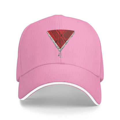 Summer Casual Baseball Cap Palestine The Red Triangle Running Hippie For Female Male