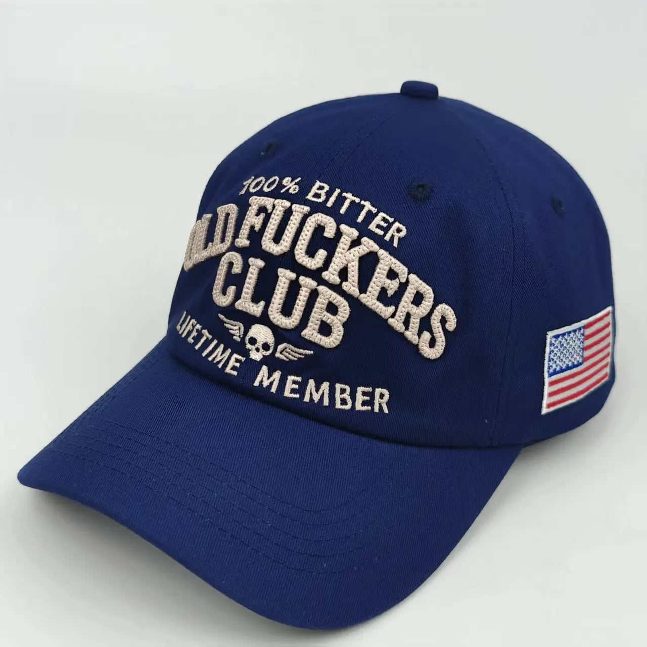 Colorful American Bicentennial Celebration 250th Anniversary Cowboy Baseball Hat
