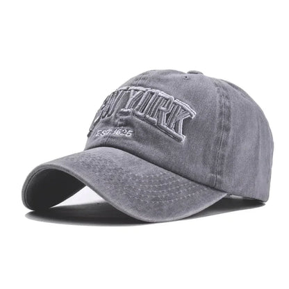 Fashion New York 1625 Embroidery Baseball Caps Adult Sun Hats Hip Hop Hat Sports Caps