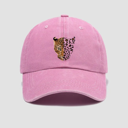 Fashionable Leopard Print Baseball Cap