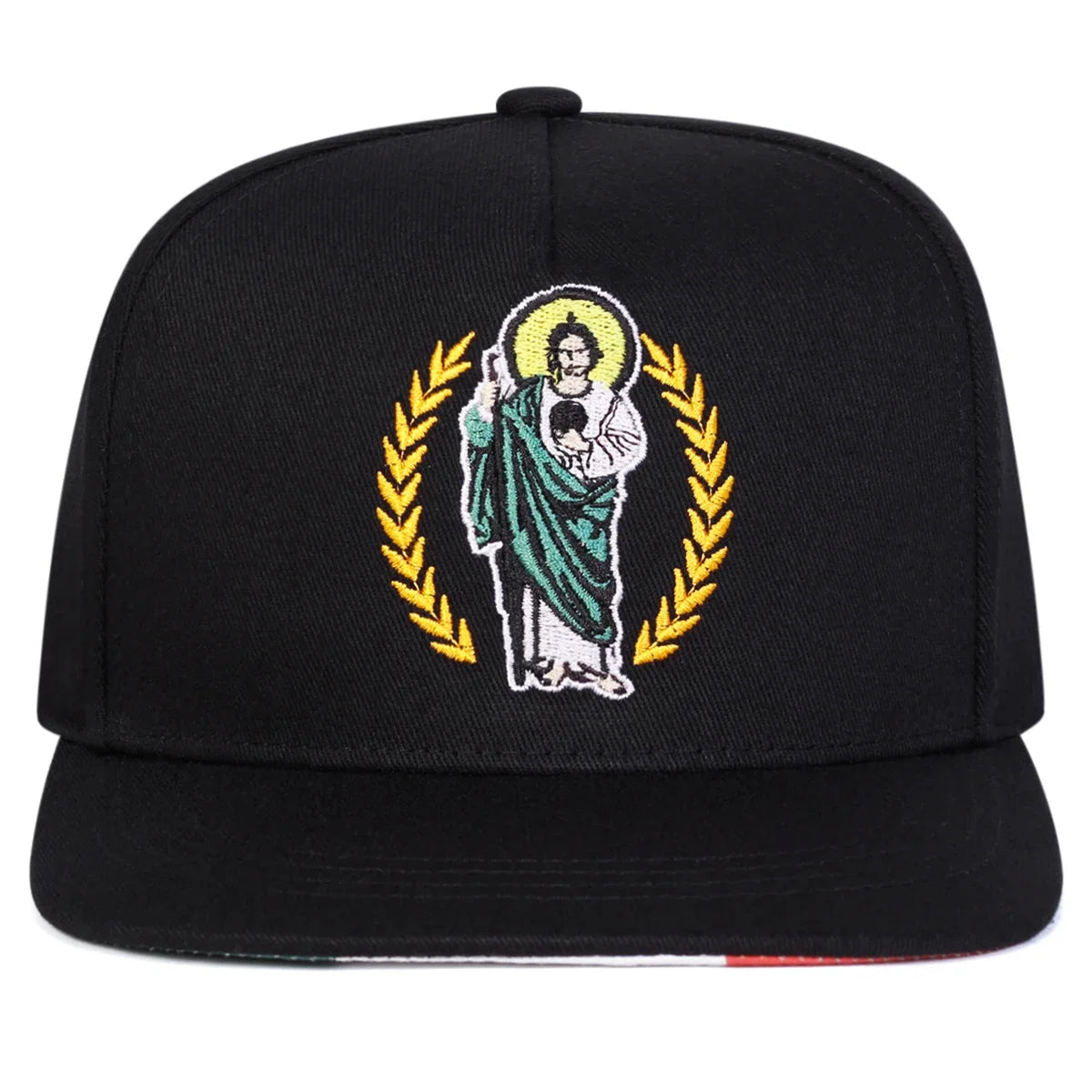 Unisex Ear of Wheat Embroidery Hip-hop Hats Spring and Autumn