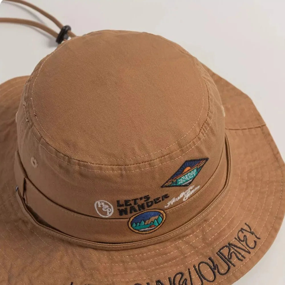 Fisherman Hat Women Men Foldable Waterproof Summer Bucket Hat