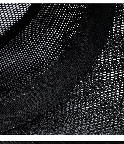 Summer Full Mesh Fisherman Hat Men's Sun Protection And Sunshade Hat