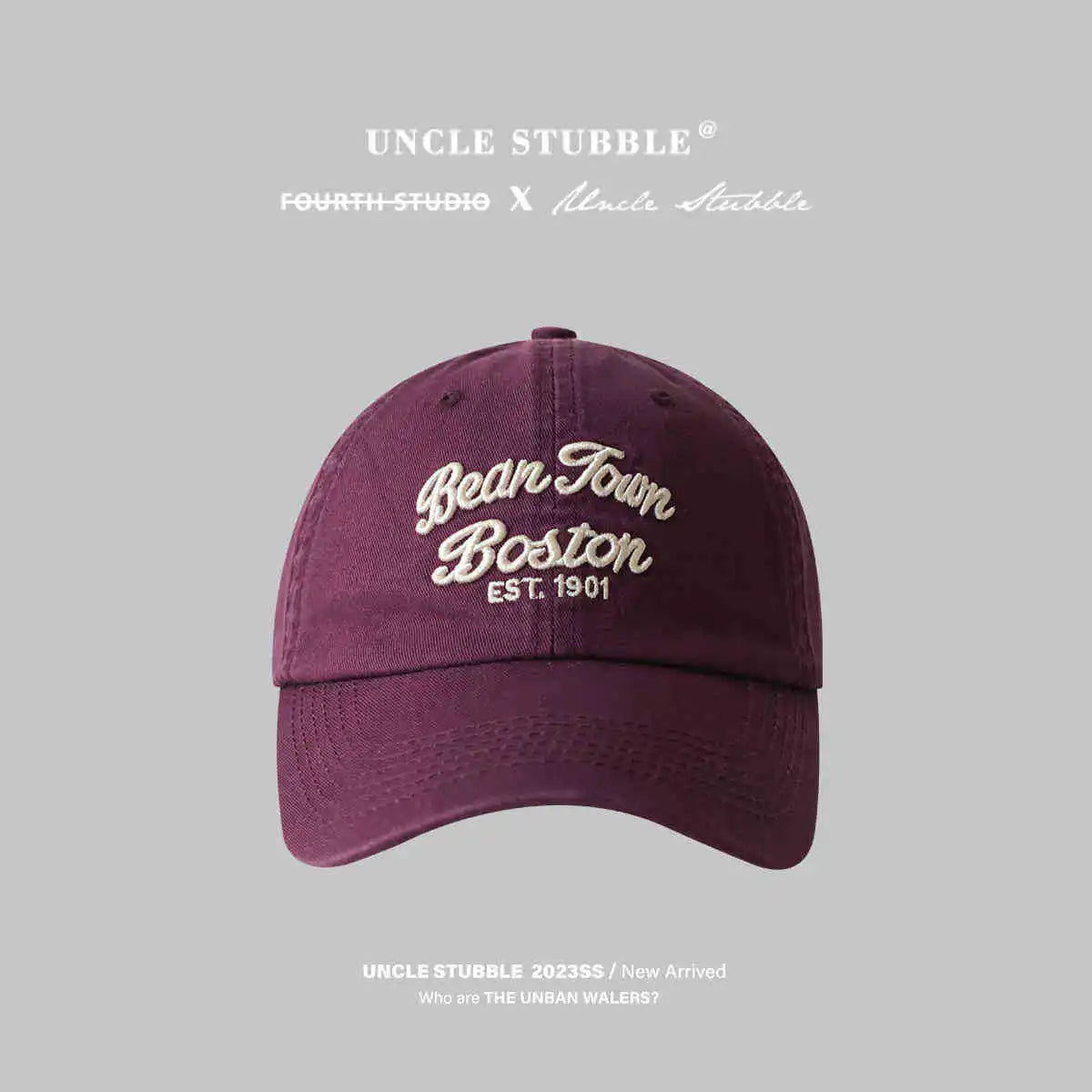 Vintage Letter Embroidery Baseball Hat for Women Men