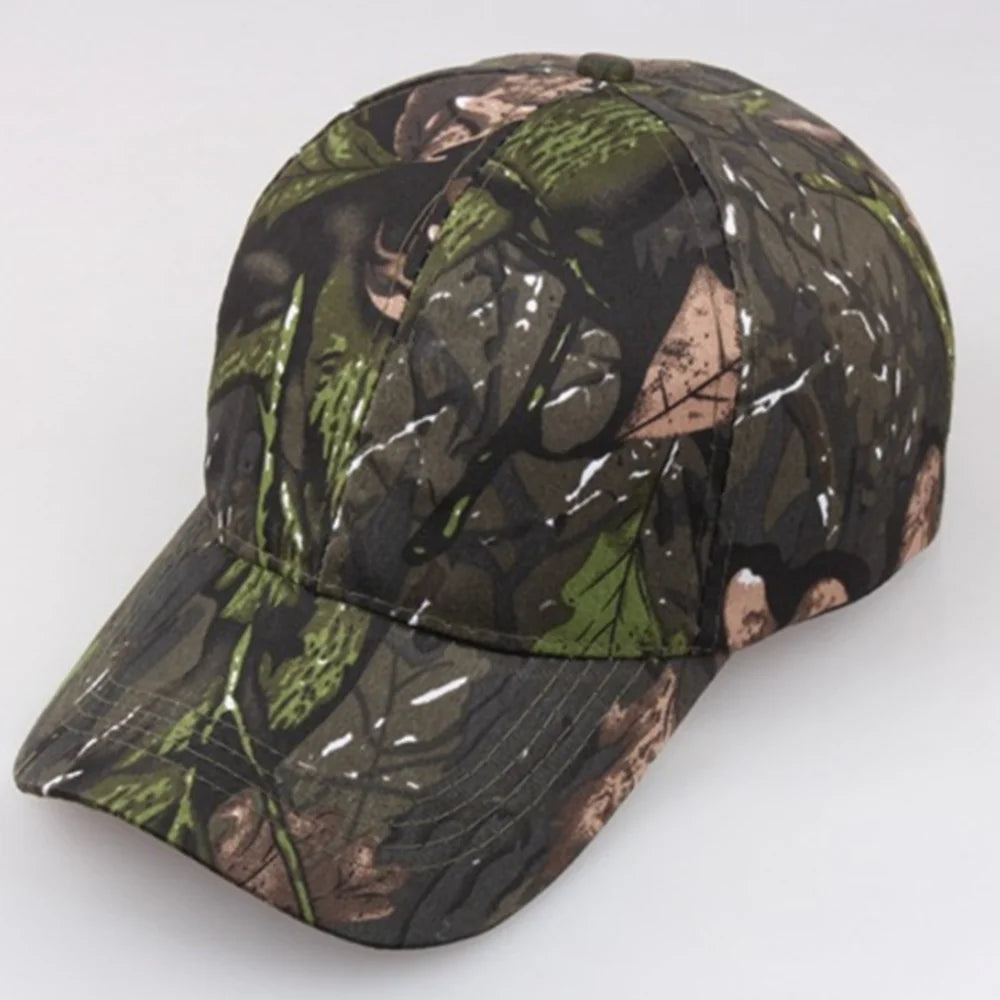 Colors Camouflage Baseball Cap Summer Outdoor Sports Hiking Fishing Hunting Caps Sunscreen Casual Sun Hats