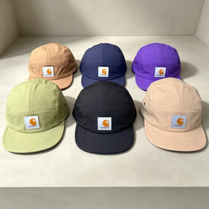 2026 Lightweight Breathable Five-Piece Flat-Brim Baseball Cap