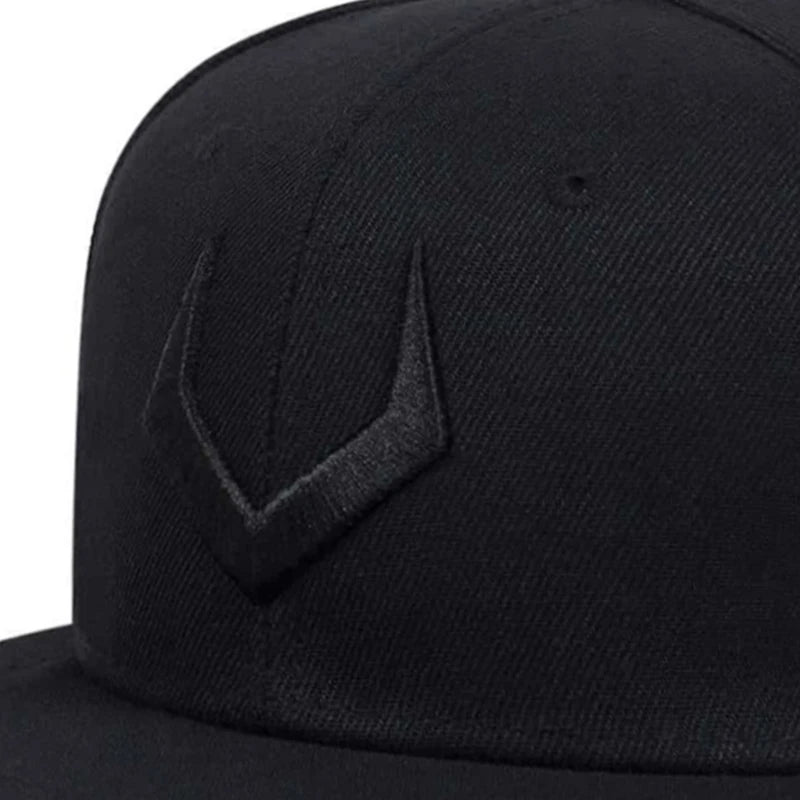 Fashionable Hip Hop Hat V Embroidered Street Skateboarding Hat Daily Leisure Sunshade Baseball Hat