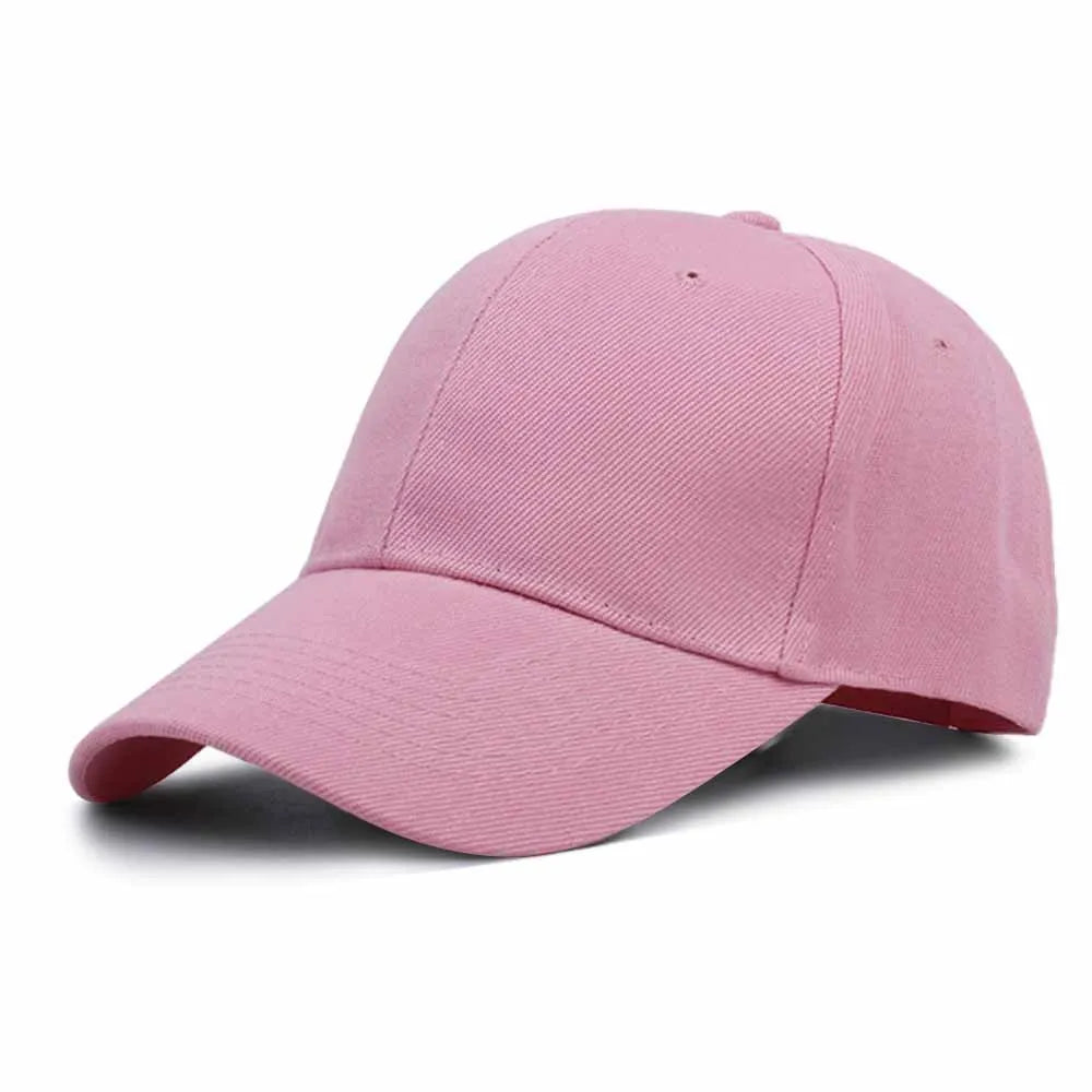 Summer Solid Color Women Sport Baseball Cap Unisex Baseball Caps Family