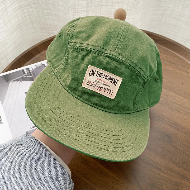 RICYGVM Summer Quick Drying Duck Hip Hop Fashion Short Brim Baseball Hat Outdoor Sunshade Peaked Cap