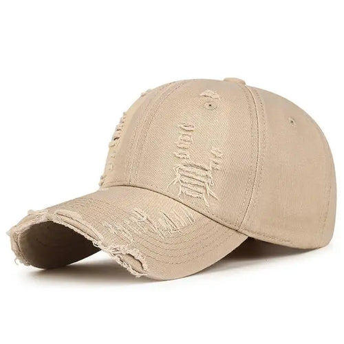 Washable Cotton Vintage Baseball Caps For Men