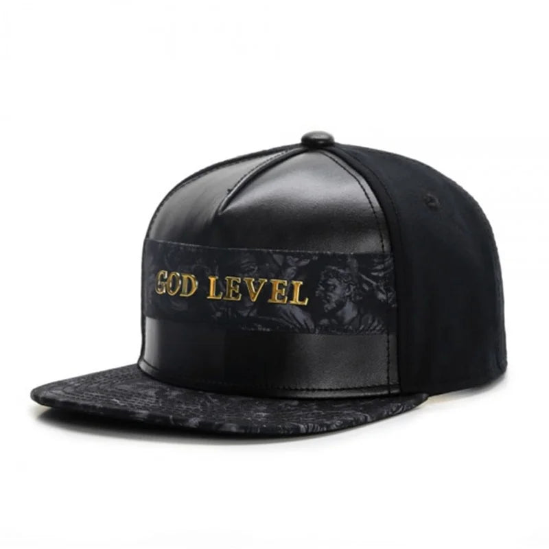 Letter Embroidery Snapback Hats New Unisex Hip Hop Breathable Personal