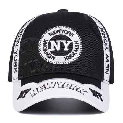 Unisex Letter Embroidery Baseball Caps Outdoor Adjustable Casual Sunscreen Hat